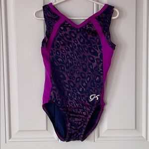 GK leotard with matching scrunching